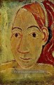 Tete Femme face 1906 cubiste Pablo Picasso